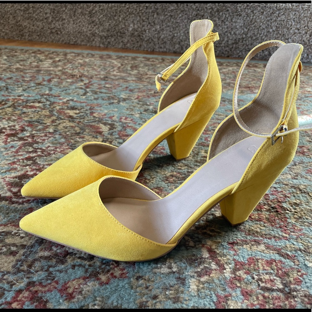 ASOS Yellow Heels